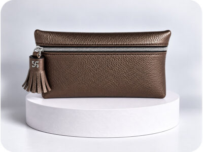 Grande Pochette Marron Glacé