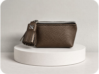 Porte-Monnaie Marron Glacé
